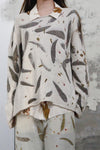 Archivio J.M.Ribot Natural stain sweater KN42/EP